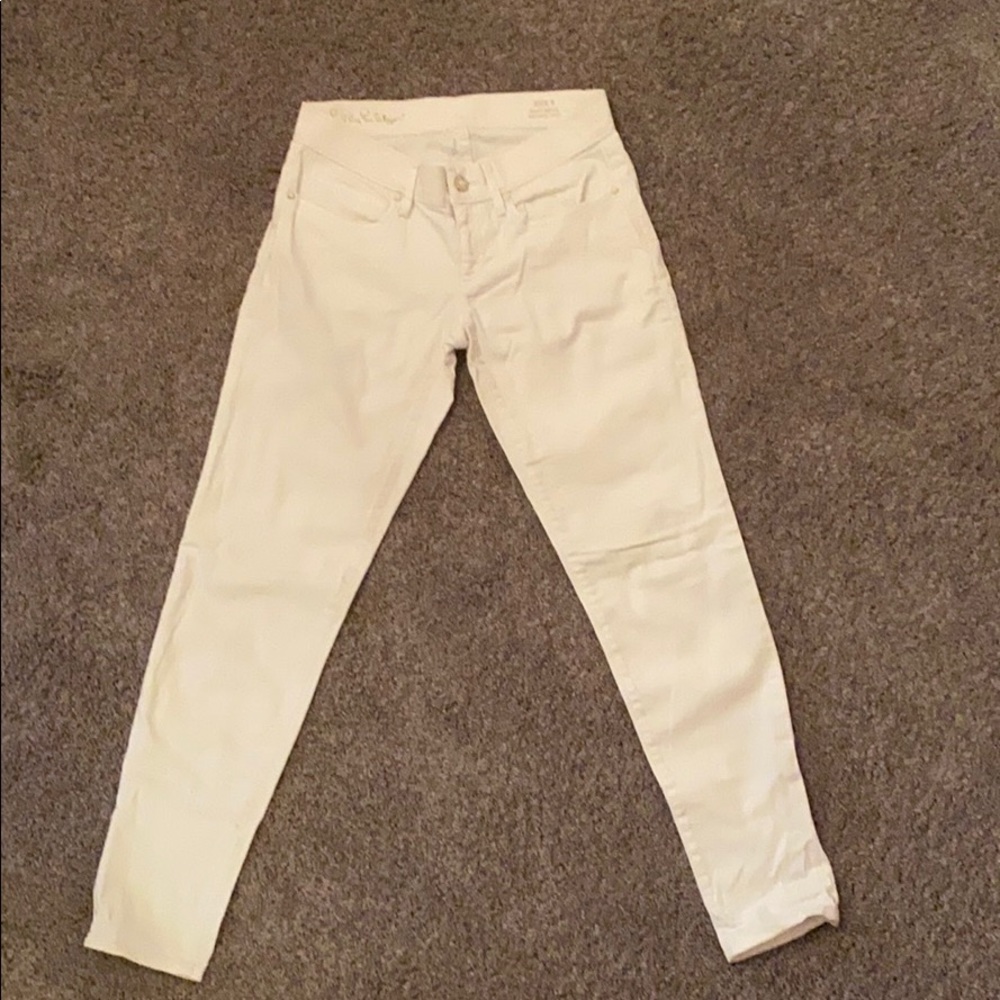 White Lily Pulitzer Worth Skinny Jeans